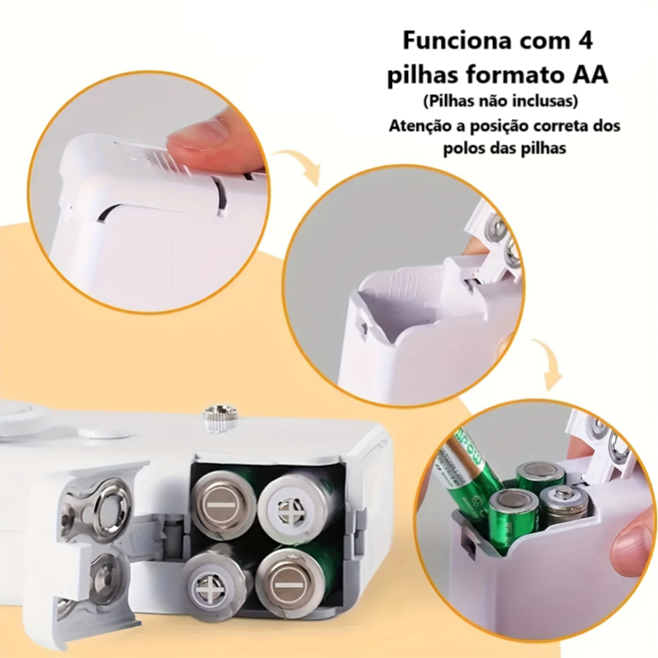 Máquina de Costura Portátil – Praticidade e Eficiência para Pequenos Reparos