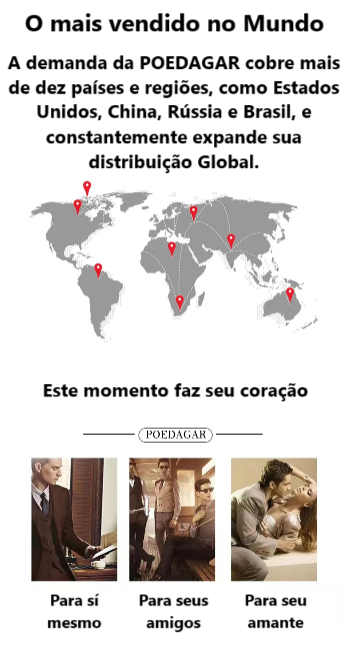 Relógio masculino de luxo Novo Mundo