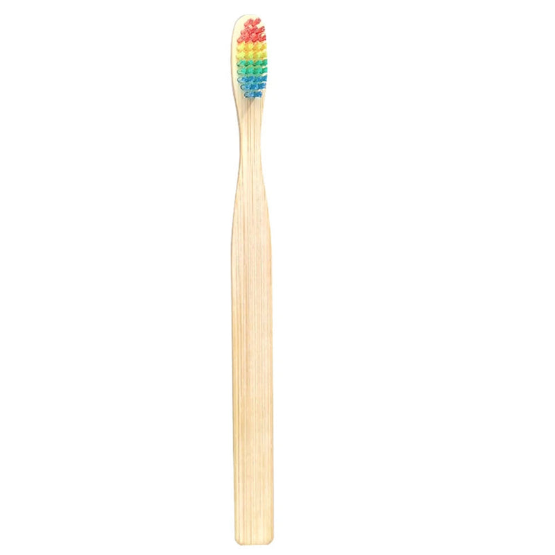 Escova Dental Ecológica de Bambu Multicoloridas