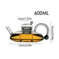 Bule de chá e café Retrô de 600ml