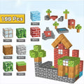100pçs Jogo de Blocos Imantados - Kit 1