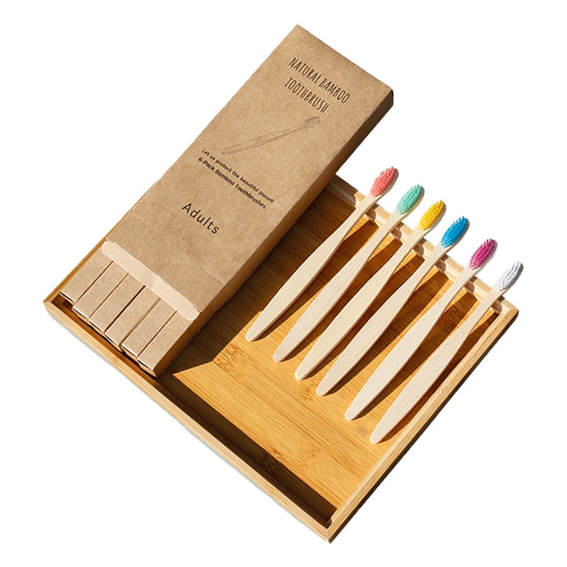 Escova Dental Ecológica de Bambu